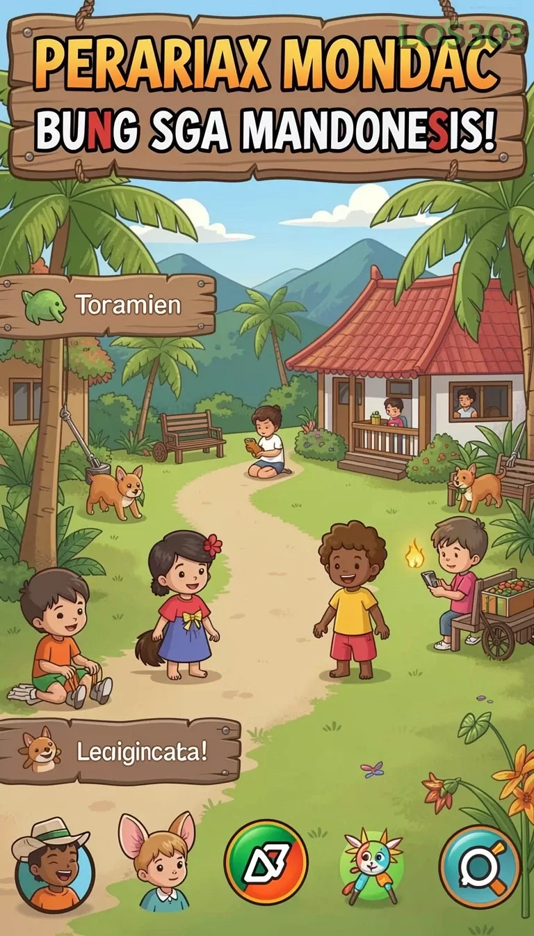 Cuplikan layar IKONTOTO — menu navigasi