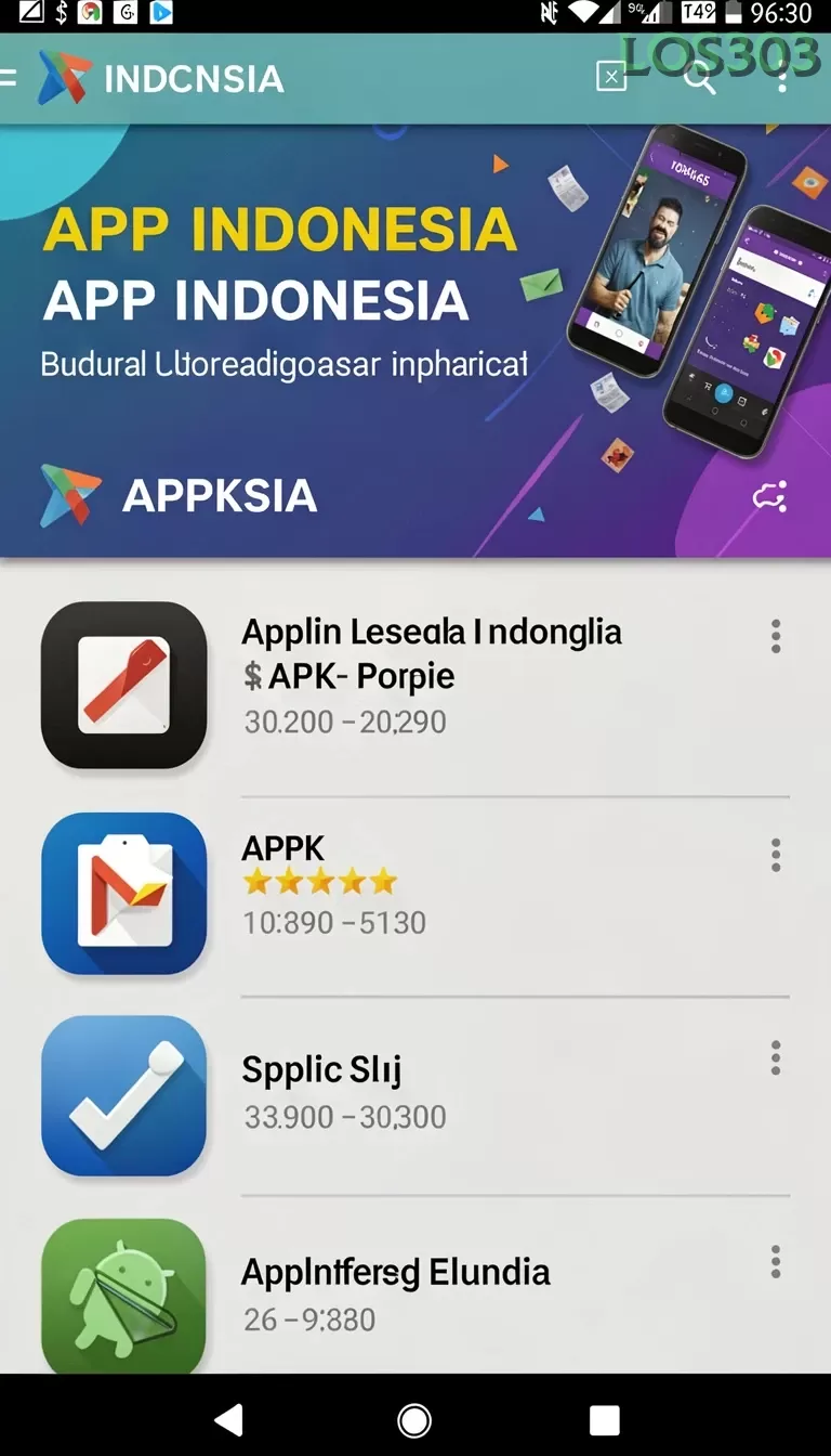 Cuplikan layar MEME4D — menu navigasi
