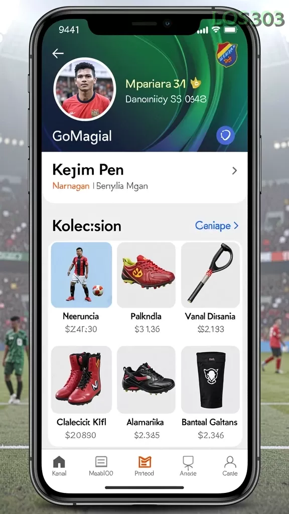 Cuplikan layar 7777W — aktivitas